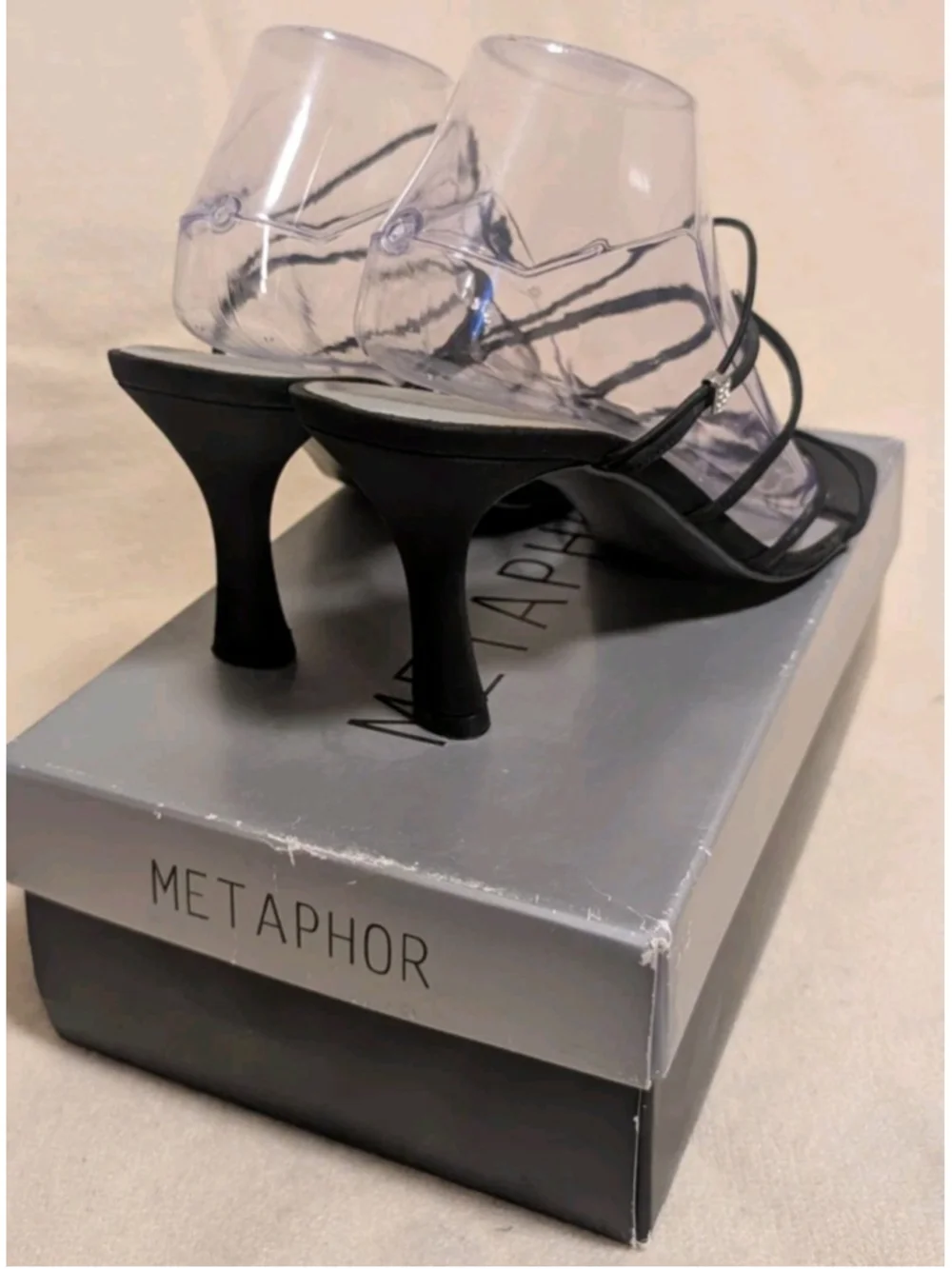 Metaphor Patsy Back Strappy Shoes Heels Size 10 N45